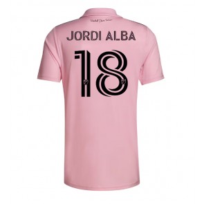 Inter Miami Jordi Alba #18 Replika Hjemmebanetrøje 2023-24 Kortærmet